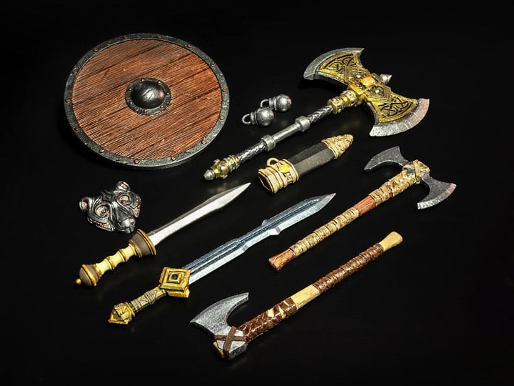 Mythic Legions: Rising Sons Barbarian Weapons Pack