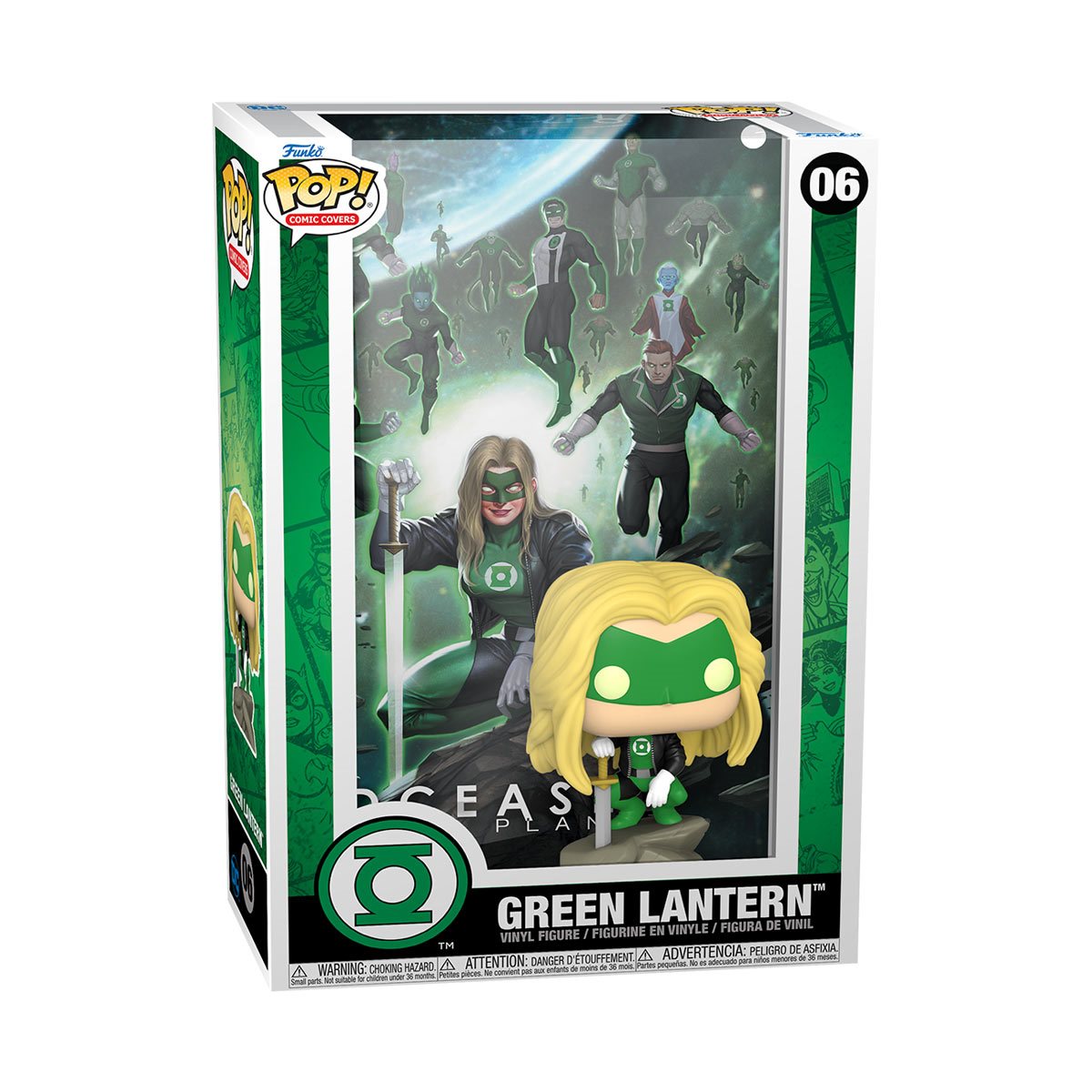 Fuko Pop! - Green Lantern DCeased Comic Cover Figure with Case