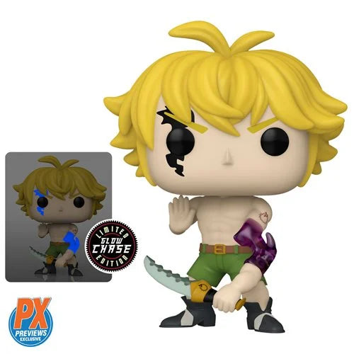 Seven Deadly Sins Meliodas Demon Mode Funko Pop! Vinyl Figure #1344 - Previews Exclusive