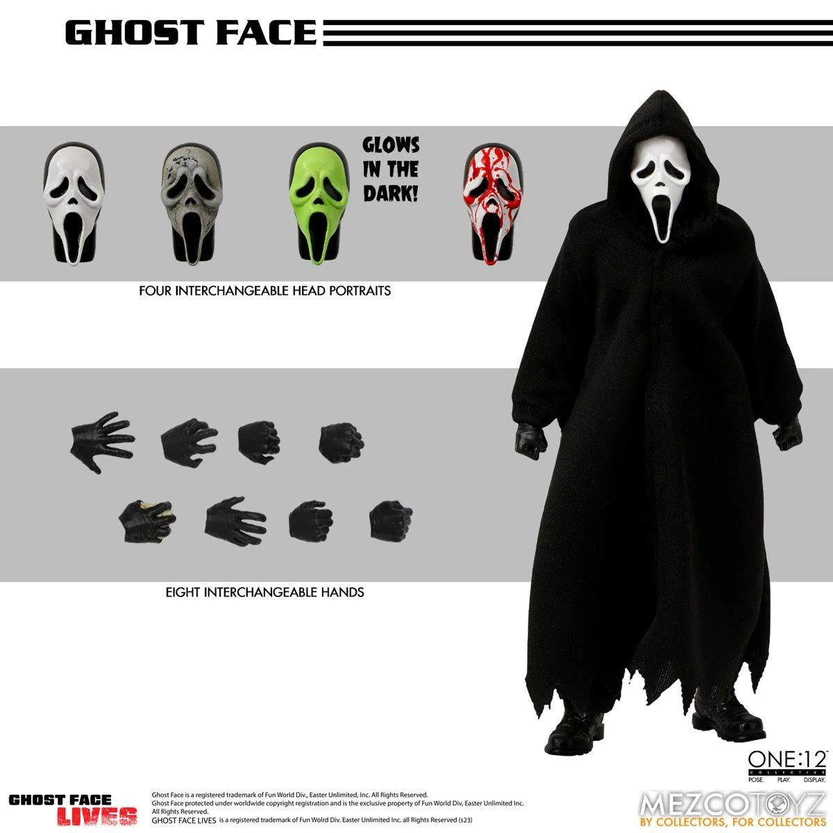 Ghost Face One:12 Collective Action Figure