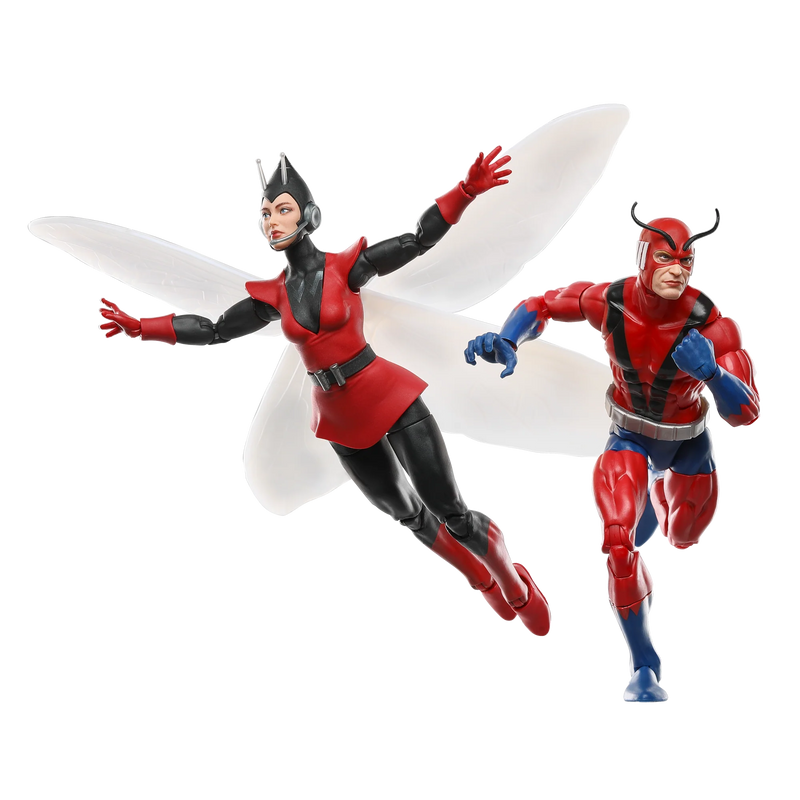 Marvel Legends Series Hank Pym (Giant-Man) & Janet Van Dyne (Wasp)