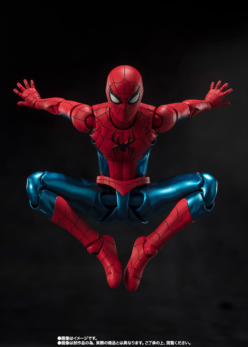 S.H.Figuarts Spider-Man [New Red & Blue Suit] (SPIDER-MAN: No Way Home)   DAM