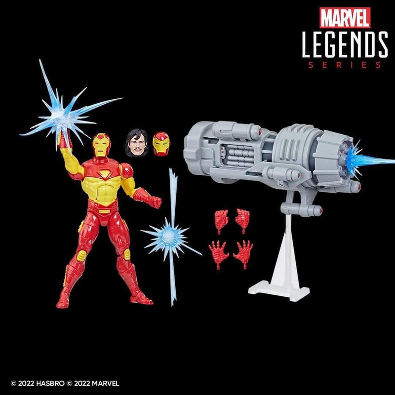 Retro Iron Man Exclusivo Marvel Legends